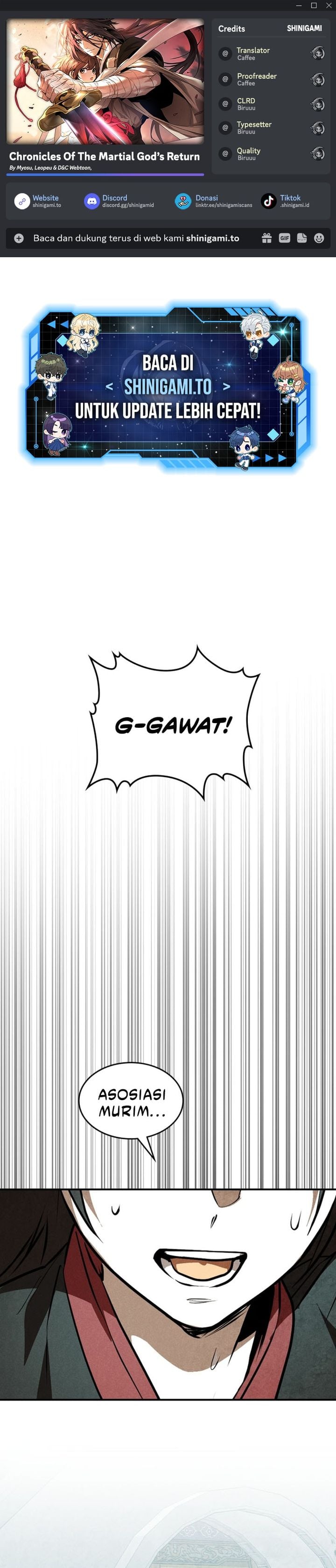 Baca Chronicles Of The Martial God's Return - Chapter 163 halaman 1