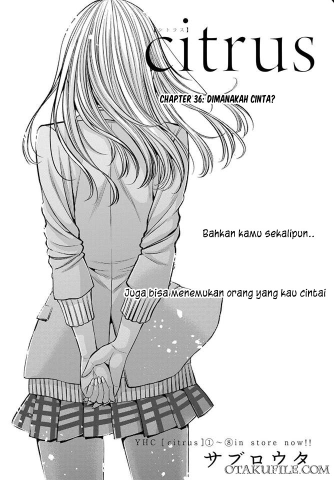 Baca Citrus+ - Chapter 36 halaman 1