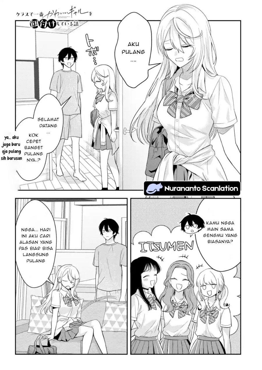 Baca Class de Ichiban Kawaii Gal wo Ezuke Shiteiru Hanashi - Chapter 12.1 halaman 1