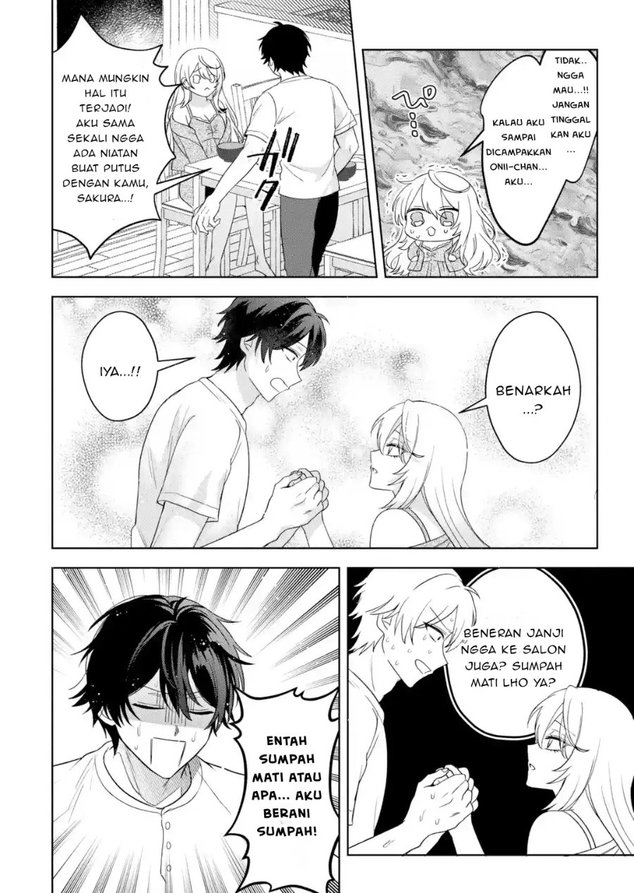 Class de Ichiban Kawaii Gal wo Ezuke Shiteiru Hanashi Chapter 14.1 - Page 10