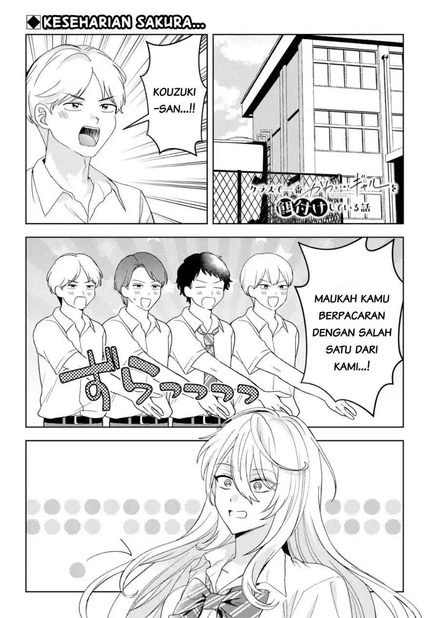 Class de Ichiban Kawaii Gal wo Ezuke Shiteiru Hanashi Chapter 16.1 - Page 1