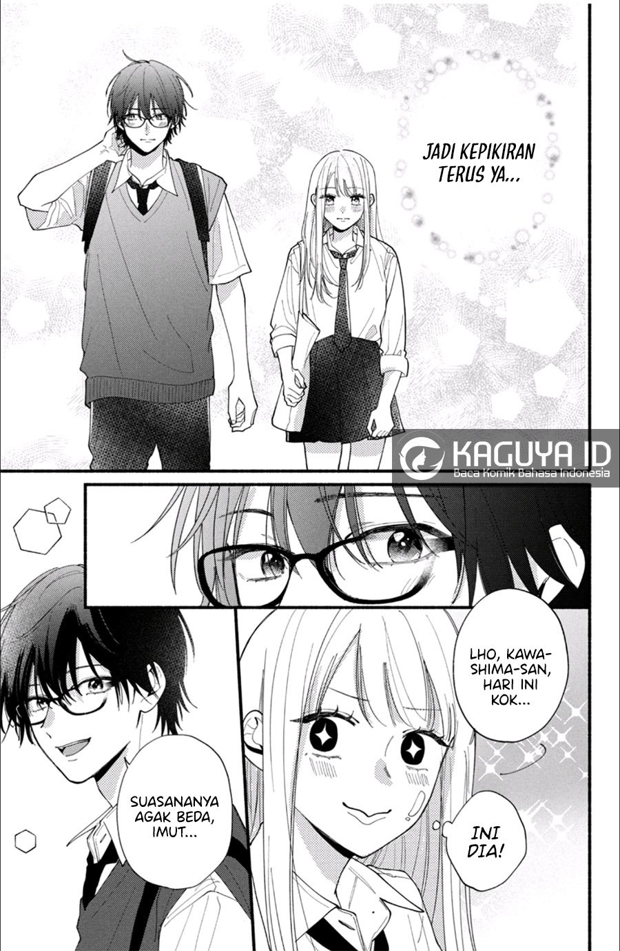 Baca Class no Inkya ni Kareshi no Sainou ga Ari Sugiru - Chapter 6.1 halaman 17