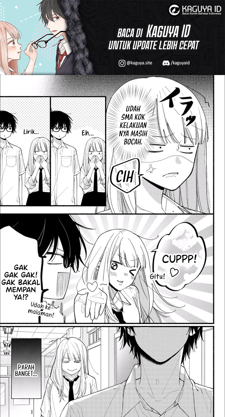 Baca Class no Inkya ni Kareshi no Sainou ga Ari Sugiru - Chapter 6.2 halaman 1