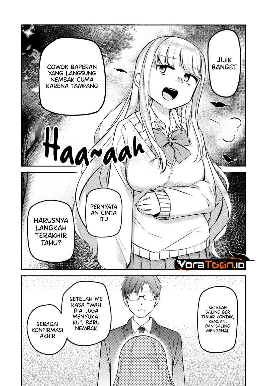 Baca Class no Tenshi ni Kokutta Kekka Chapter 1 Bahasa Indonesia page 24