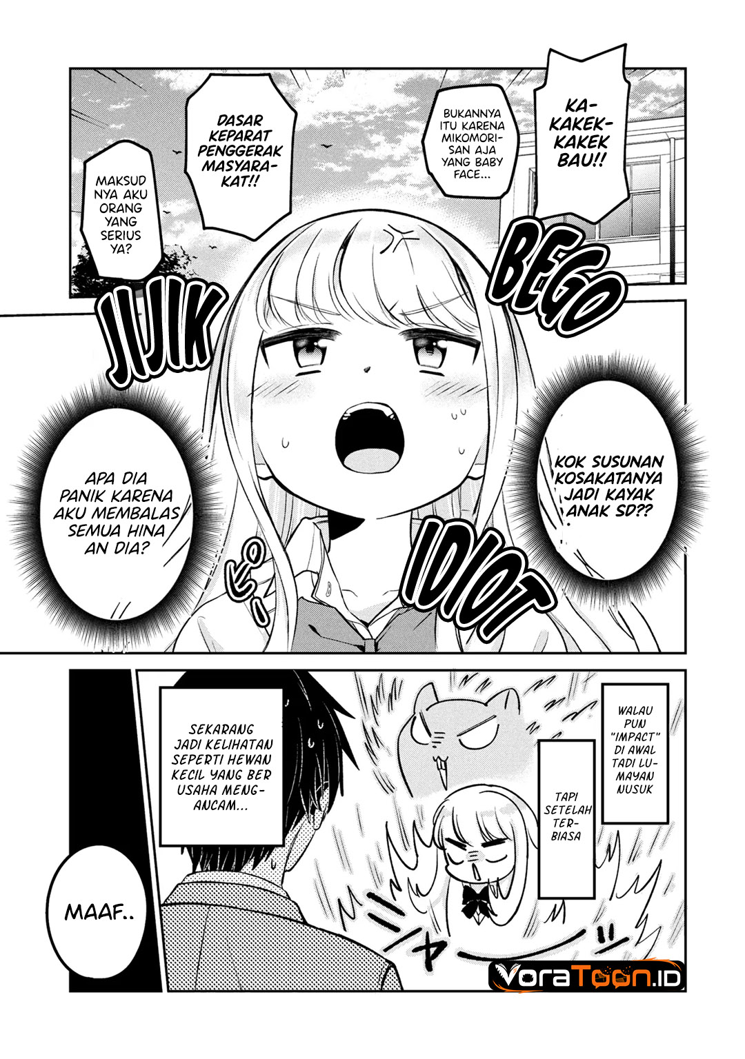 Baca Class no Tenshi ni Kokutta Kekka Chapter 1 Bahasa Indonesia page 34