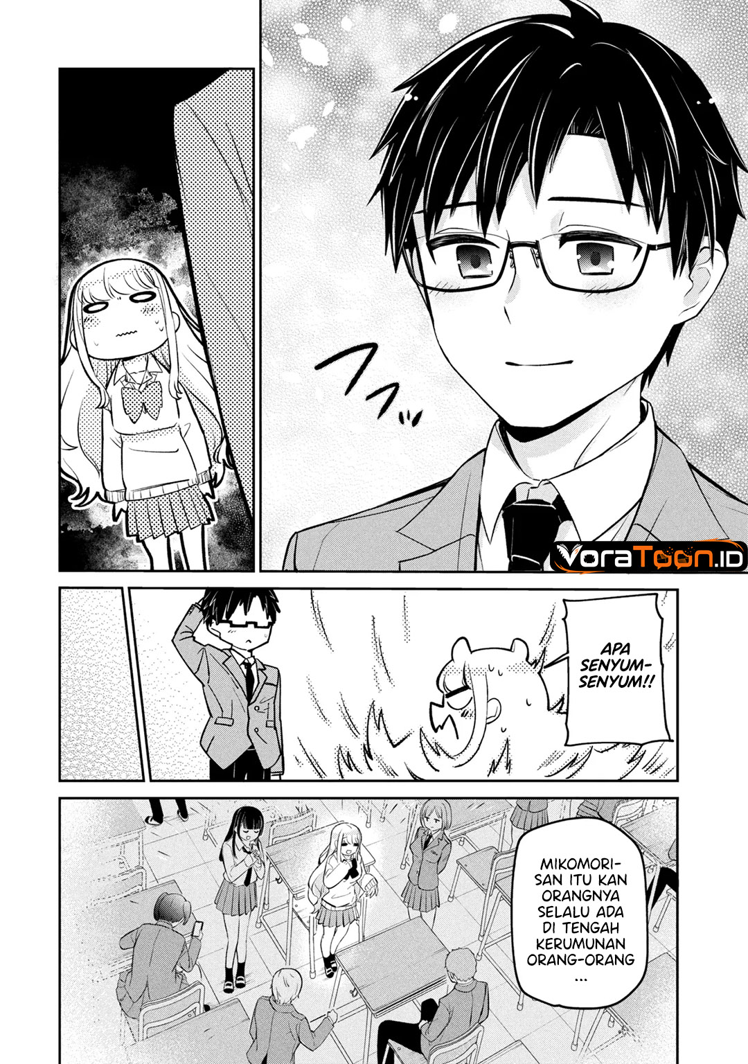 Baca Class no Tenshi ni Kokutta Kekka Chapter 1 Bahasa Indonesia page 52