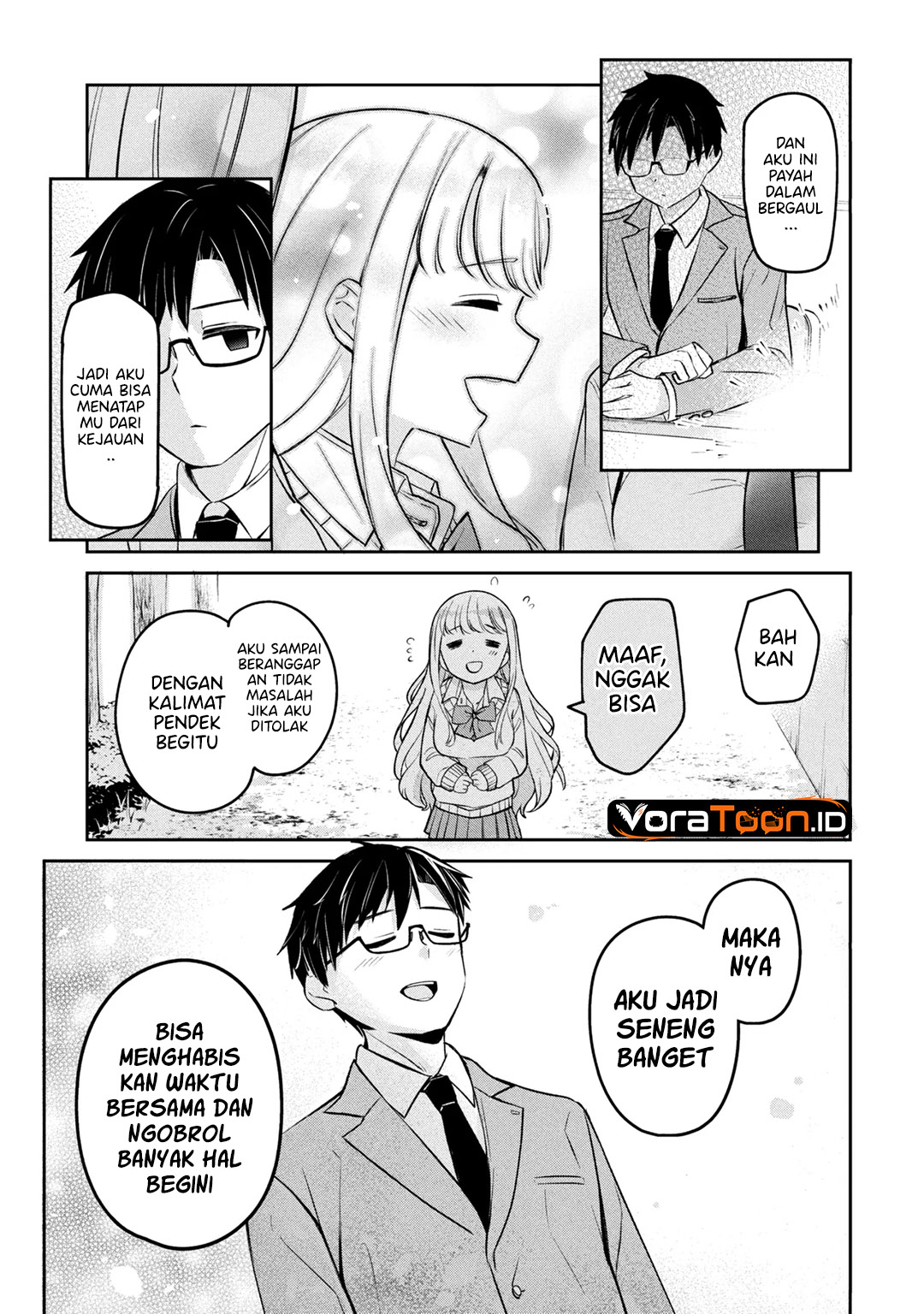 Baca Class no Tenshi ni Kokutta Kekka Chapter 1 Bahasa Indonesia page 54