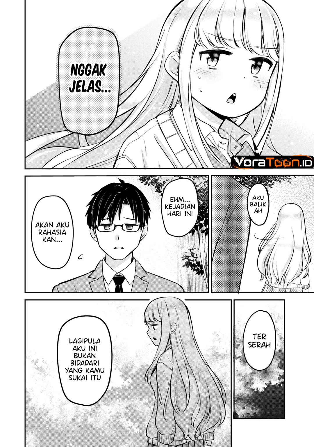 Baca Class no Tenshi ni Kokutta Kekka Chapter 1 Bahasa Indonesia page 56