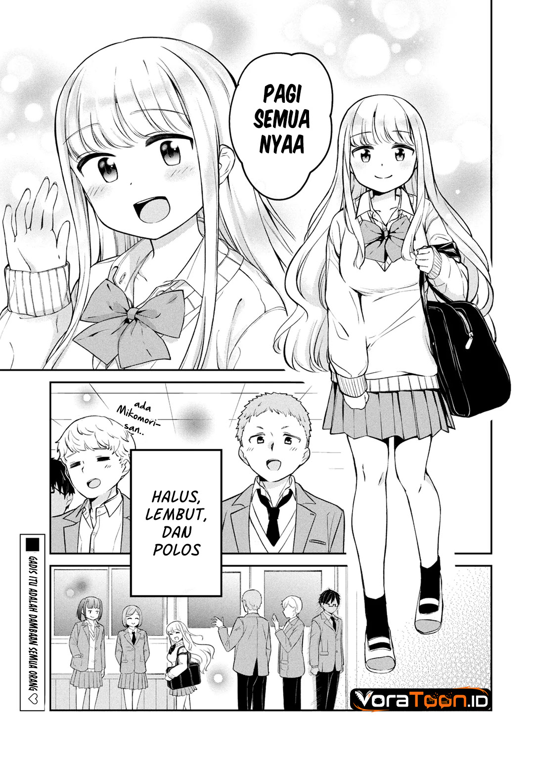 Baca Class no Tenshi ni Kokutta Kekka Chapter 1 Bahasa Indonesia page 10