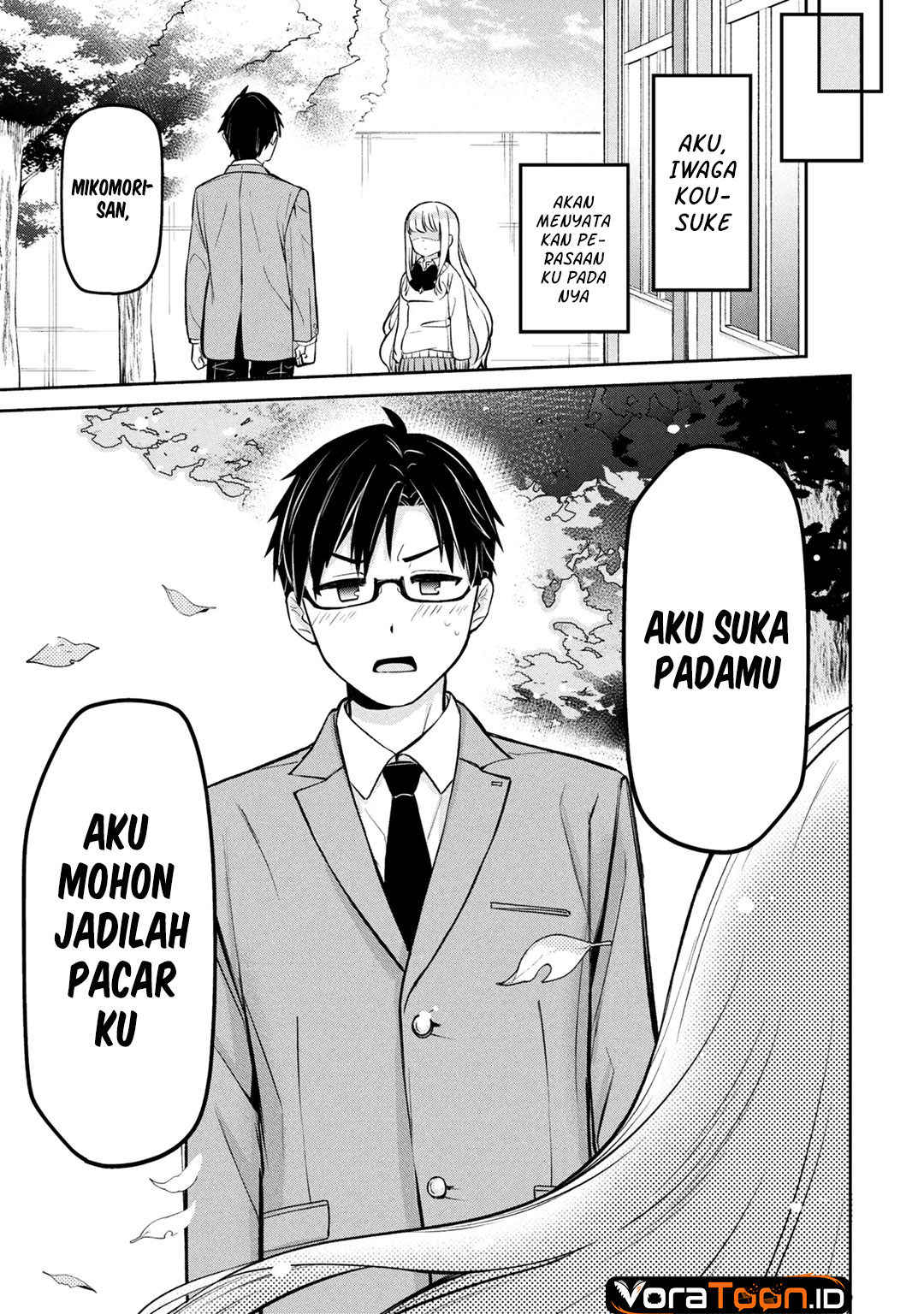 Baca Class no Tenshi ni Kokutta Kekka Chapter 1 Bahasa Indonesia page 14