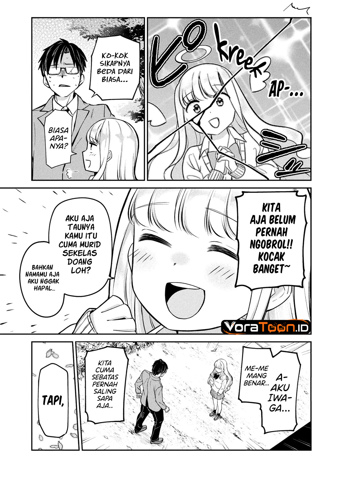 Baca Class no Tenshi ni Kokutta Kekka Chapter 1 Bahasa Indonesia page 18