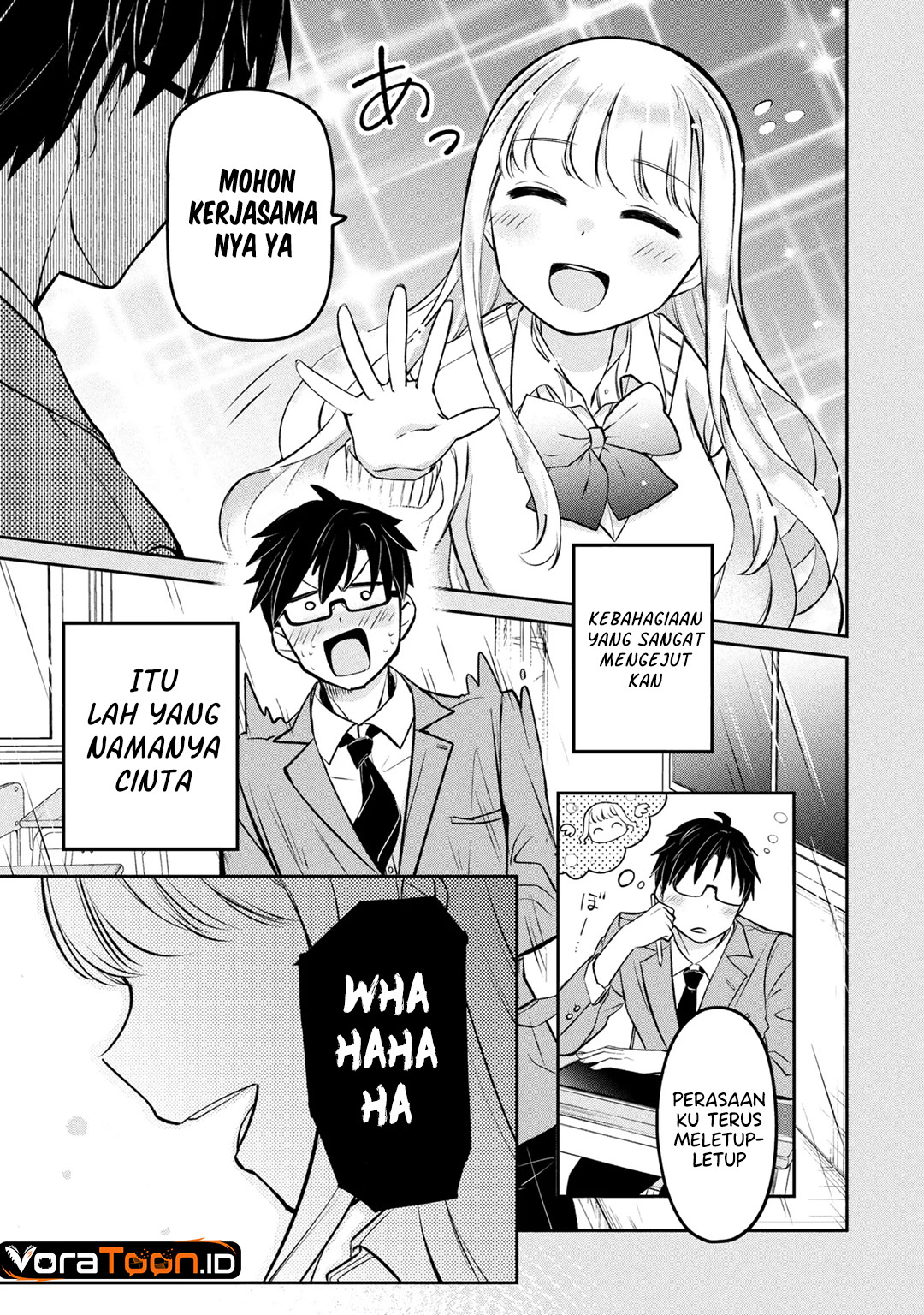 Baca Class no Tenshi ni Kokutta Kekka Chapter 1 Bahasa Indonesia page 22