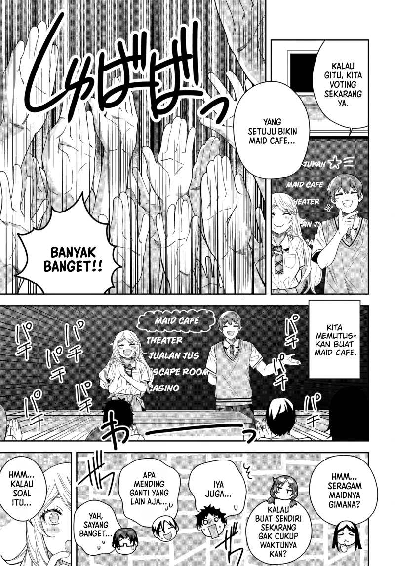 Baca Classmate no Moto Idol ga, Tonikaku Kyodou Fushin Nan desu - Chapter 25 halaman 11