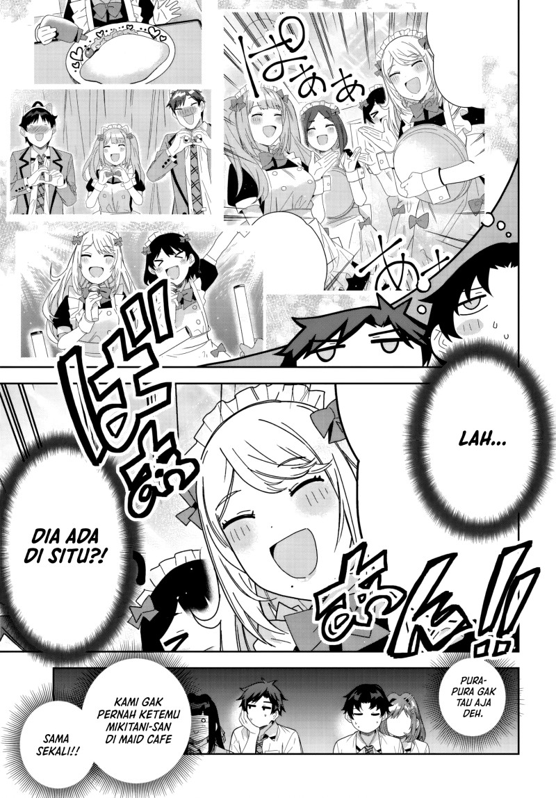 Baca Classmate no Moto Idol ga, Tonikaku Kyodou Fushin Nan desu - Chapter 25 halaman 13
