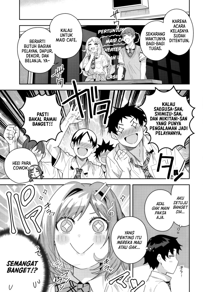 Baca Classmate no Moto Idol ga, Tonikaku Kyodou Fushin Nan desu - Chapter 25 halaman 15