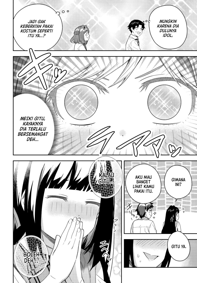Baca Classmate no Moto Idol ga, Tonikaku Kyodou Fushin Nan desu - Chapter 25 halaman 16