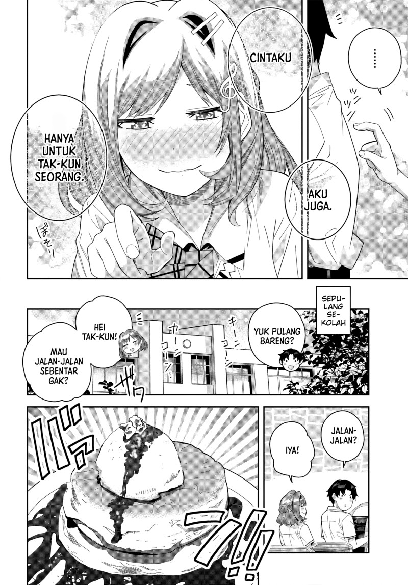 Baca Classmate no Moto Idol ga, Tonikaku Kyodou Fushin Nan desu - Chapter 25 halaman 4