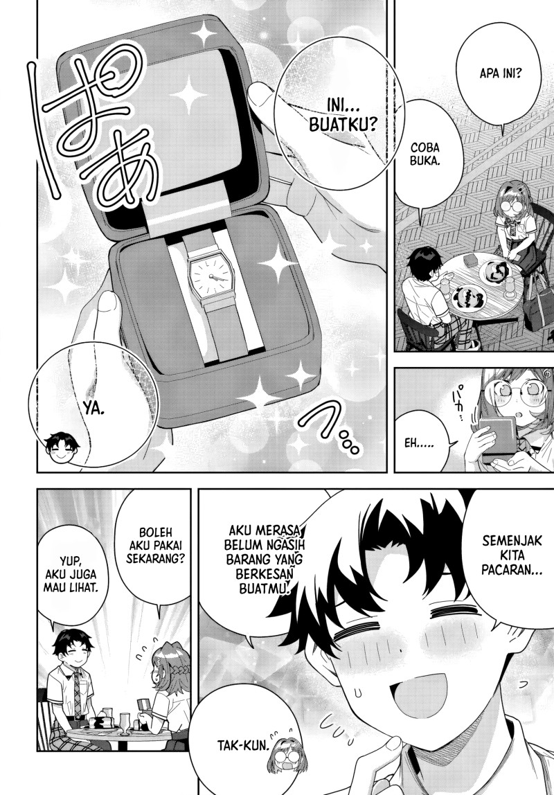 Baca Classmate no Moto Idol ga, Tonikaku Kyodou Fushin Nan desu - Chapter 25 halaman 6