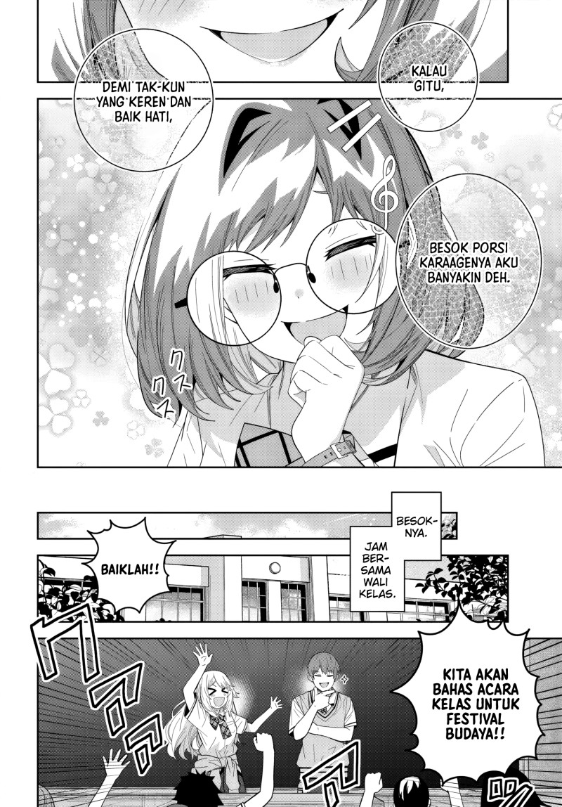 Baca Classmate no Moto Idol ga, Tonikaku Kyodou Fushin Nan desu - Chapter 25 halaman 8