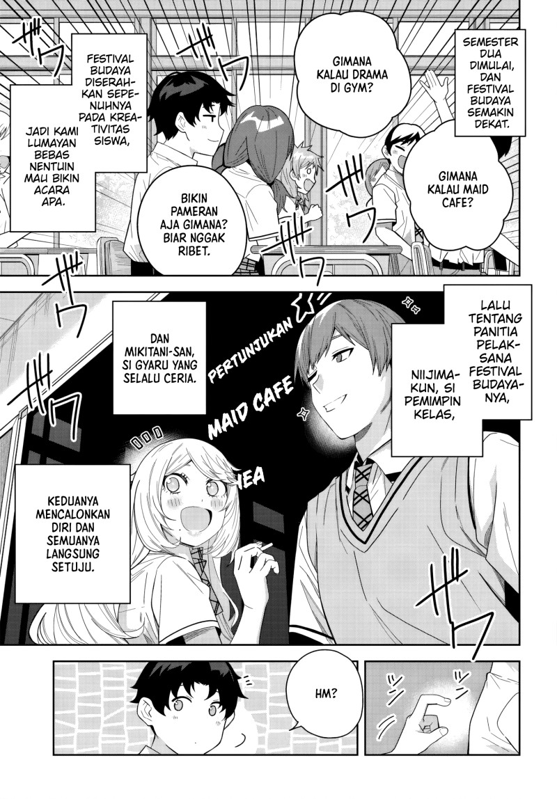 Baca Classmate no Moto Idol ga, Tonikaku Kyodou Fushin Nan desu - Chapter 25 halaman 9