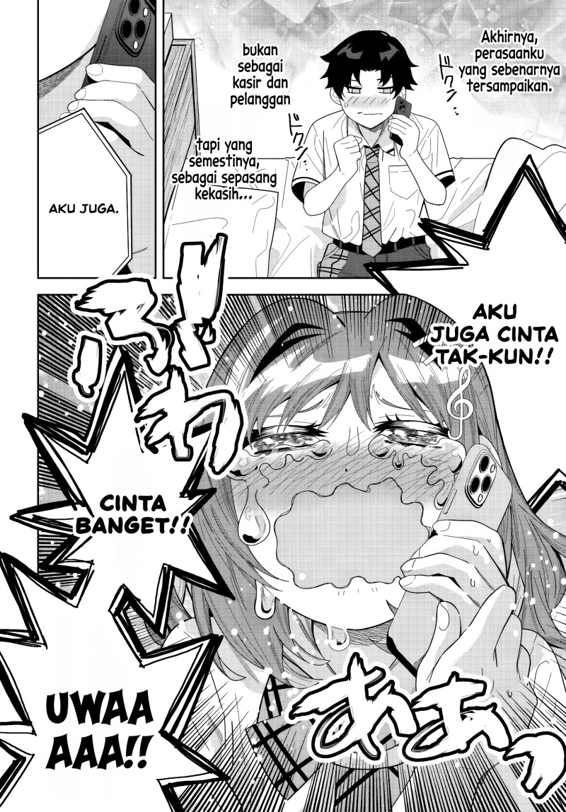Baca Classmate no Moto Idol ga, Tonikaku Kyodou Fushin Nan desu - Chapter 26 halaman 18