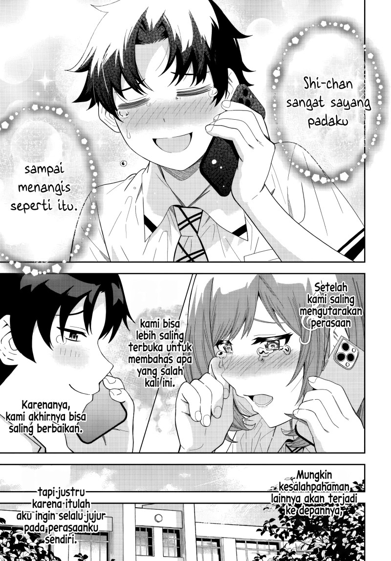 Baca Classmate no Moto Idol ga, Tonikaku Kyodou Fushin Nan desu - Chapter 26 halaman 19