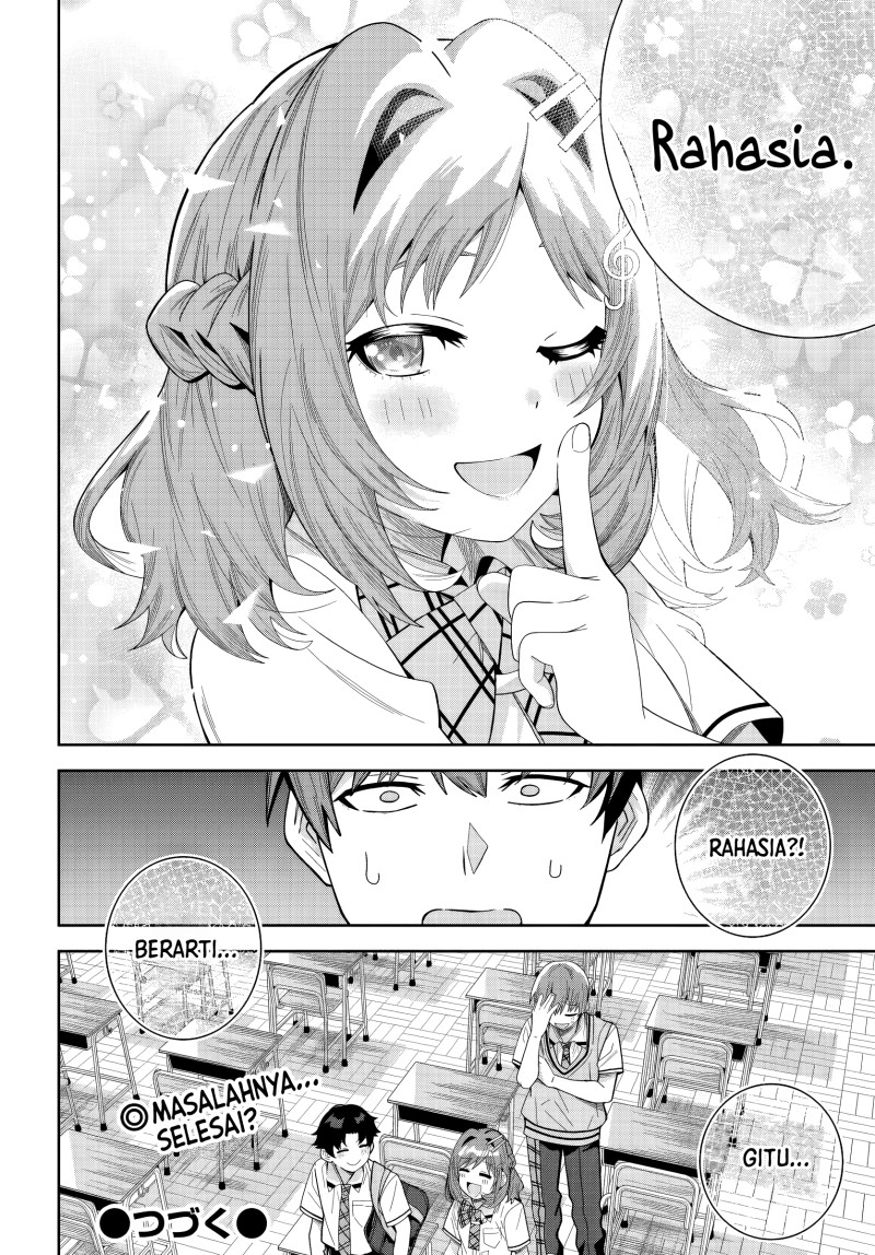 Baca Classmate no Moto Idol ga, Tonikaku Kyodou Fushin Nan desu - Chapter 26 halaman 30