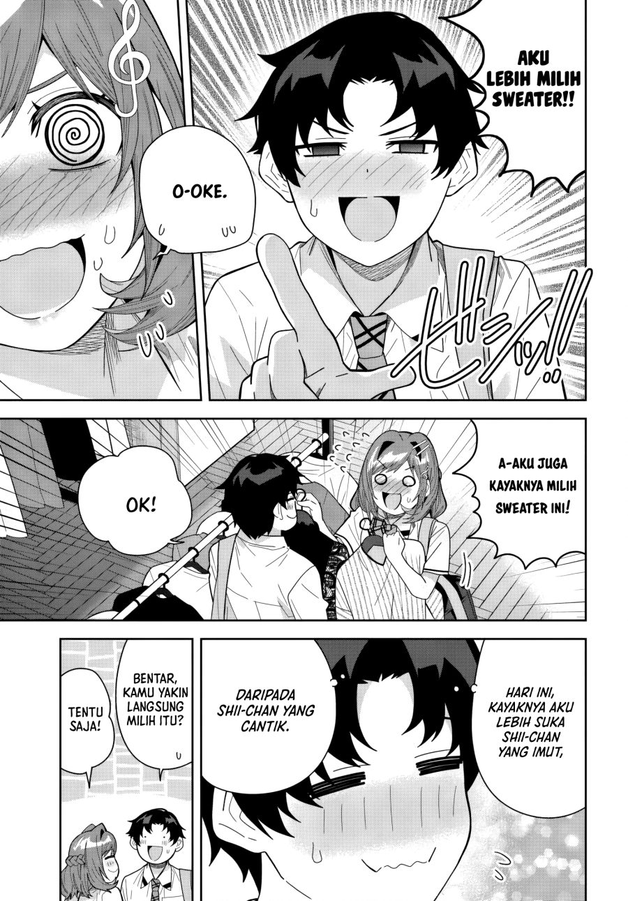 Baca Classmate no Moto Idol ga, Tonikaku Kyodou Fushin Nan desu - Chapter 27 halaman 11