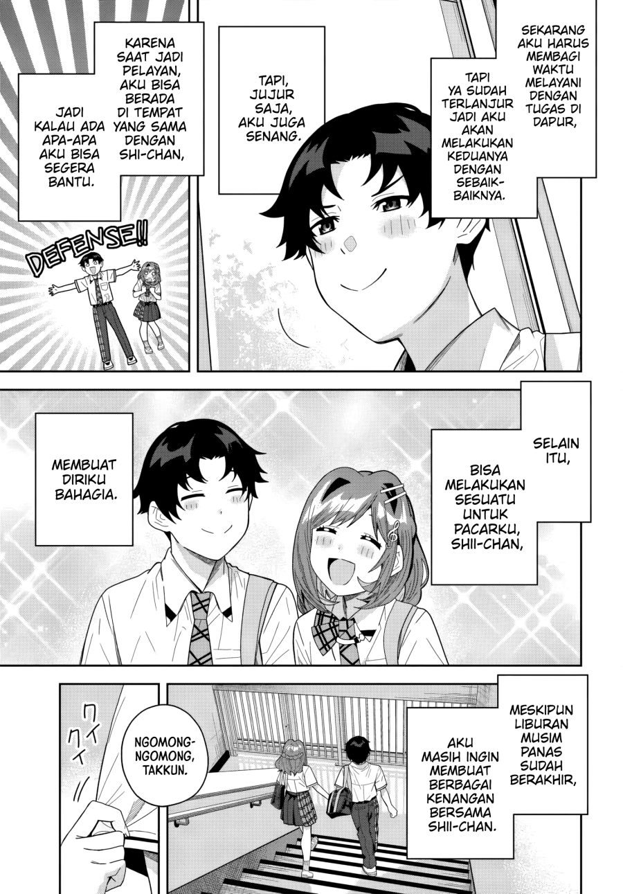 Baca Classmate no Moto Idol ga, Tonikaku Kyodou Fushin Nan desu - Chapter 27 halaman 3