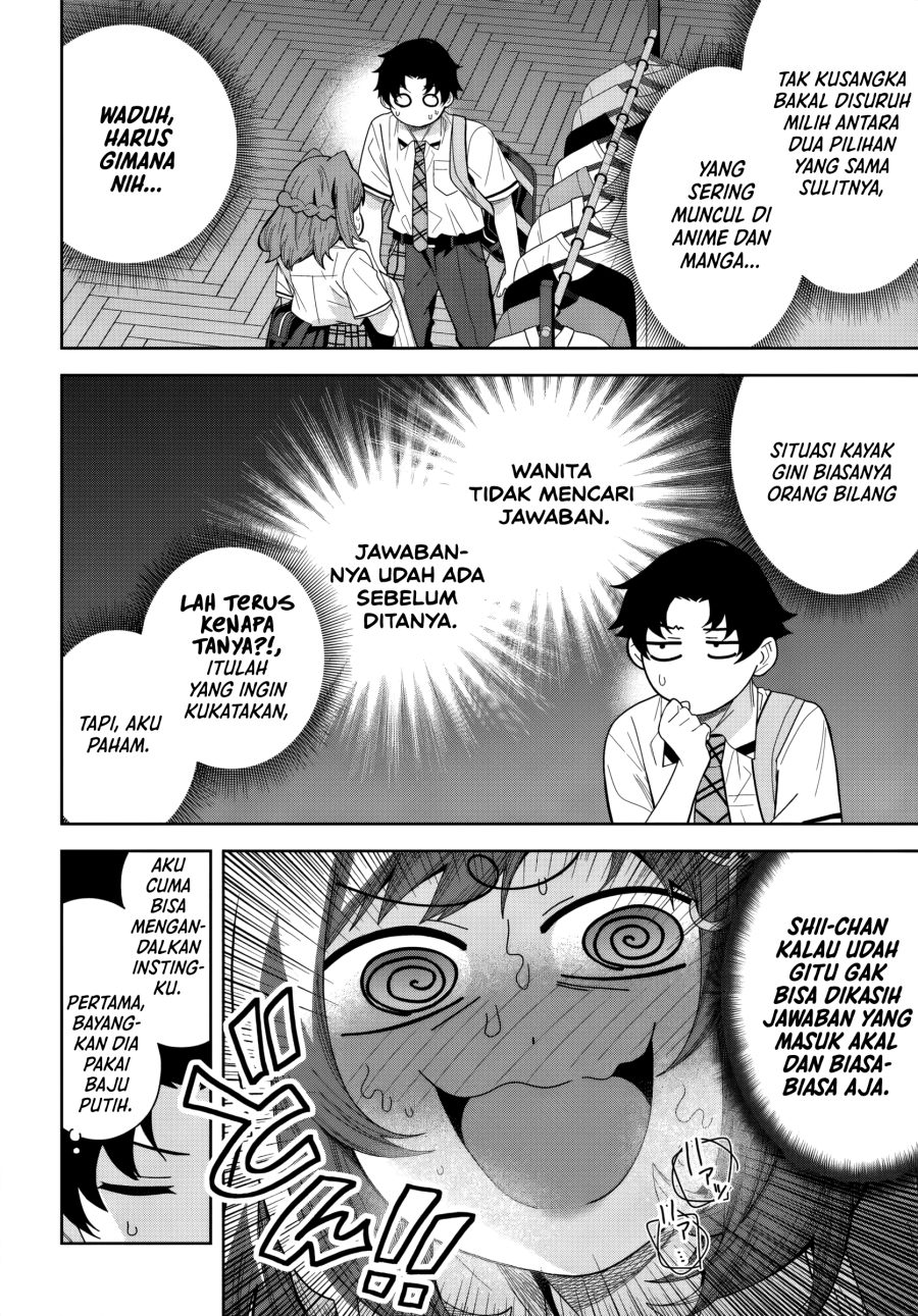 Baca Classmate no Moto Idol ga, Tonikaku Kyodou Fushin Nan desu - Chapter 27 halaman 8