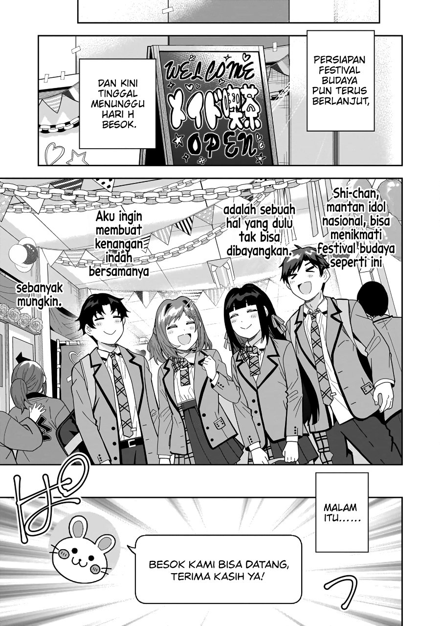 Classmate no Moto Idol ga, Tonikaku Kyodou Fushin Nan desu Chapter 28 - Page 31