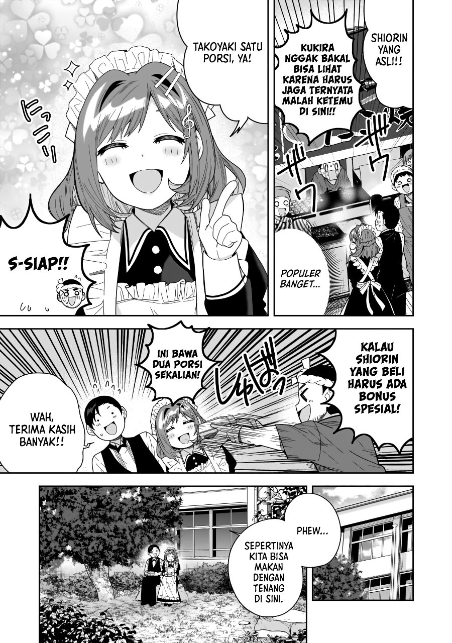 Classmate no Moto Idol ga, Tonikaku Kyodou Fushin Nan desu Chapter 30 - Page 23
