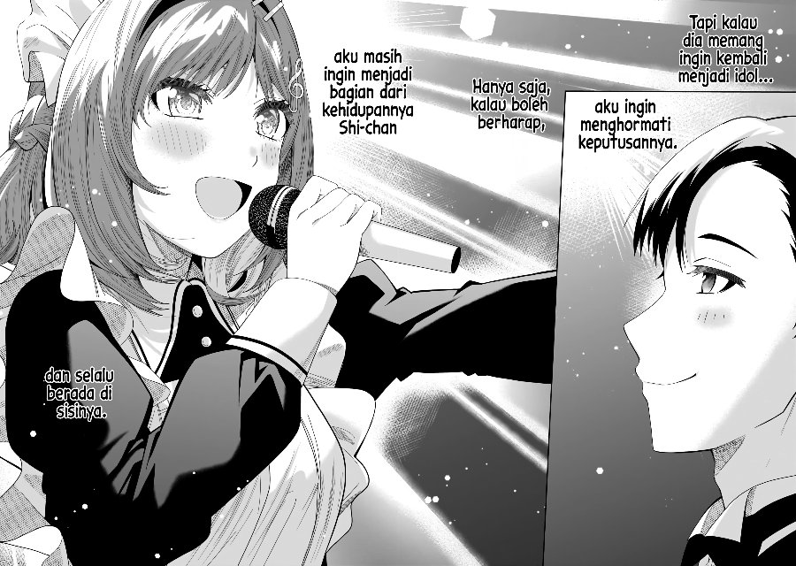 Classmate no Moto Idol ga, Tonikaku Kyodou Fushin Nan desu Chapter 31 - Page 32