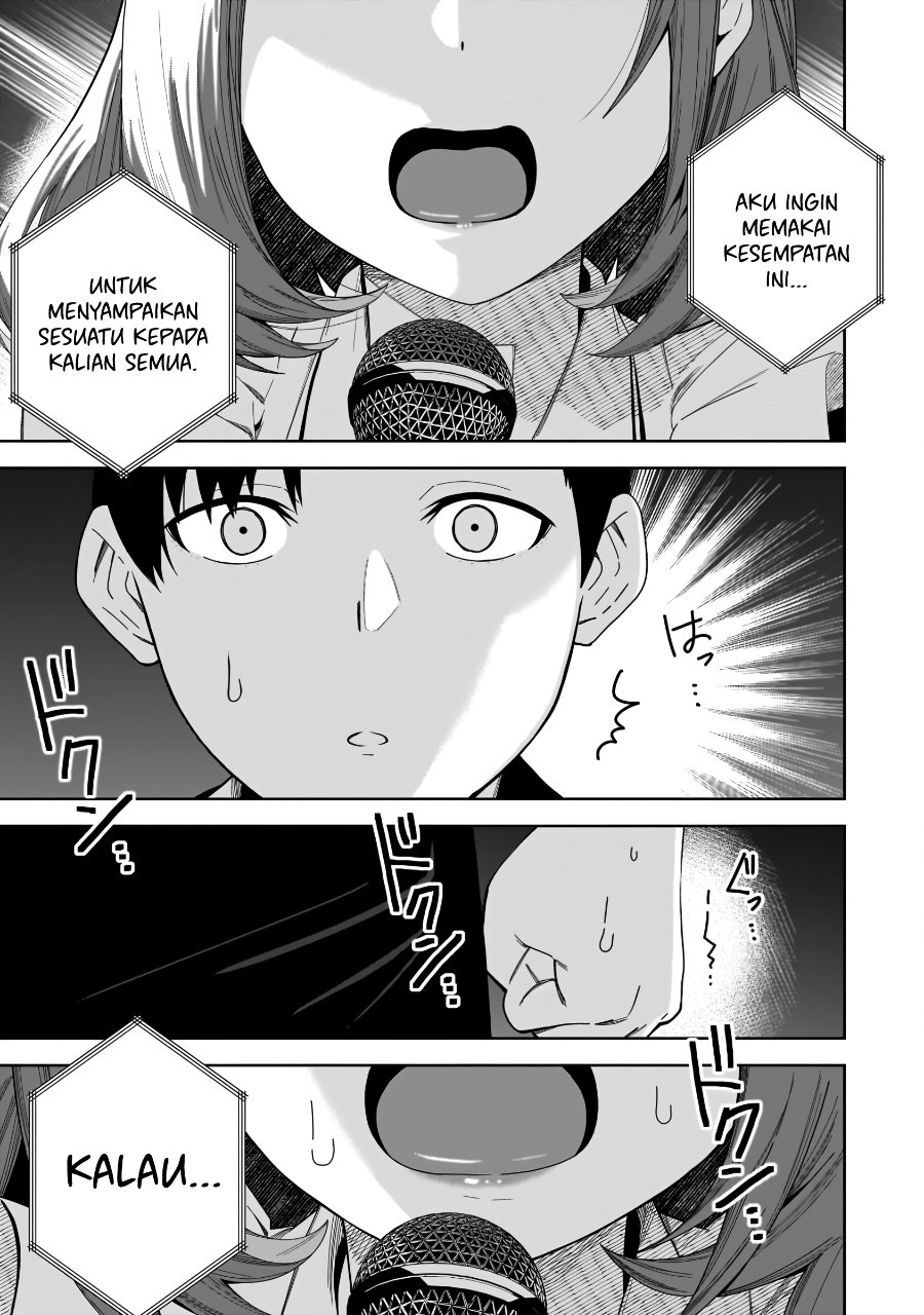 Classmate no Moto Idol ga, Tonikaku Kyodou Fushin Nan desu Chapter 31 - Page 34