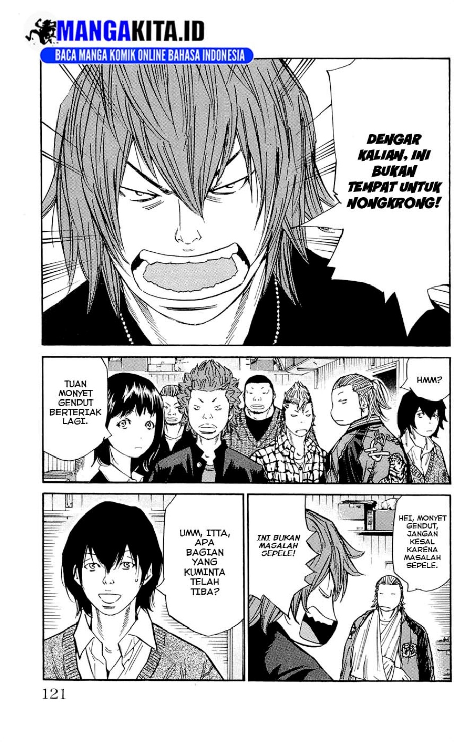 Baca Clover (Tetsuhiro Hirakawa) - Chapter 121 halaman 16