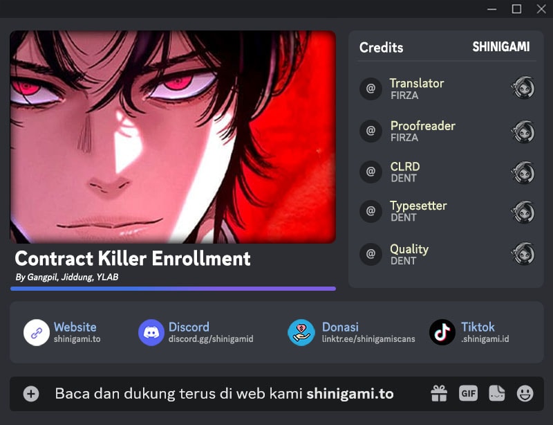 Baca Contract Killer Enrollment Chapter 11 Bahasa Indonesia page 6