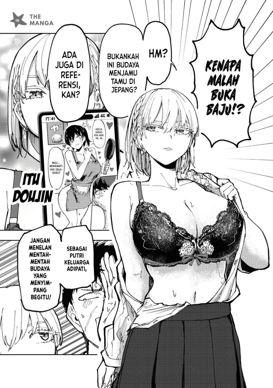 Baca Cool na Eikoku Bishoujo wa Orenchi ni Homestay Shitairashii Chapter 1 Bahasa Indonesia page 48