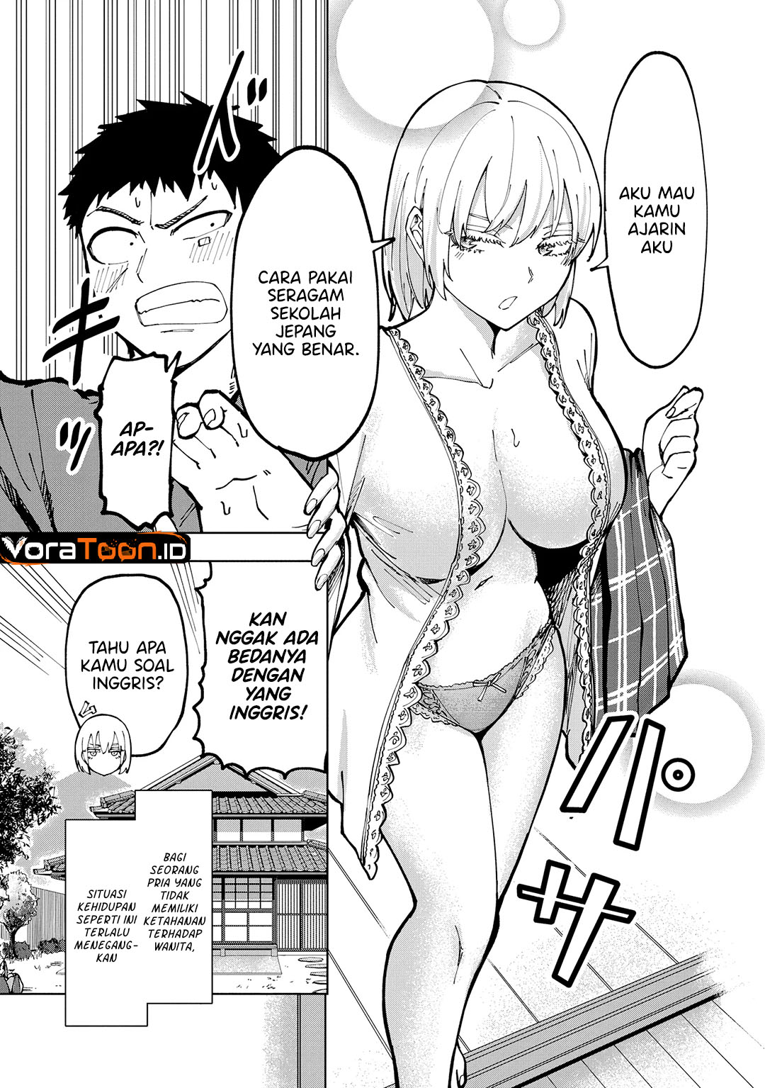 Cool na Eikoku Bishoujo wa Orenchi ni Homestay Shitairashii Chapter 2 - Page 4