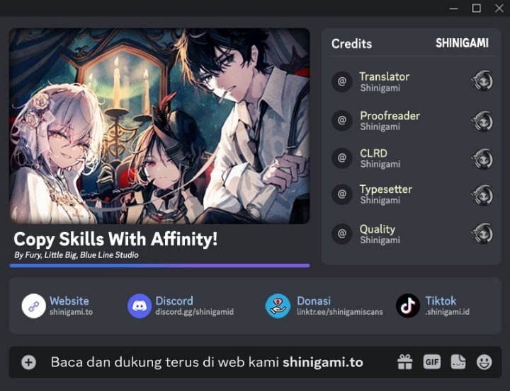 Copy Skills With Affinity! Chapter 6 - Page 1