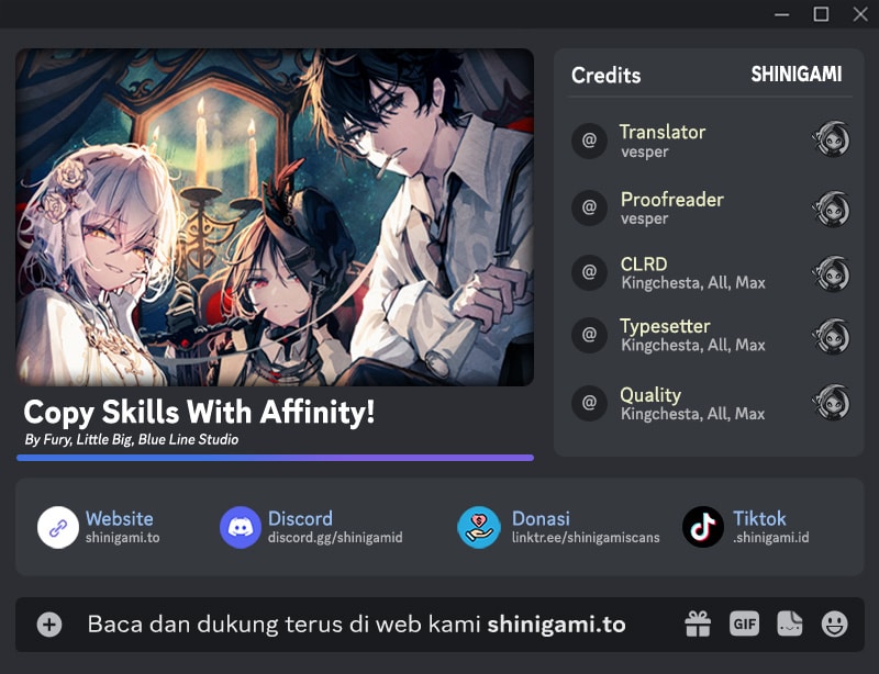 Copy Skills With Affinity! Chapter 8 - Page 1