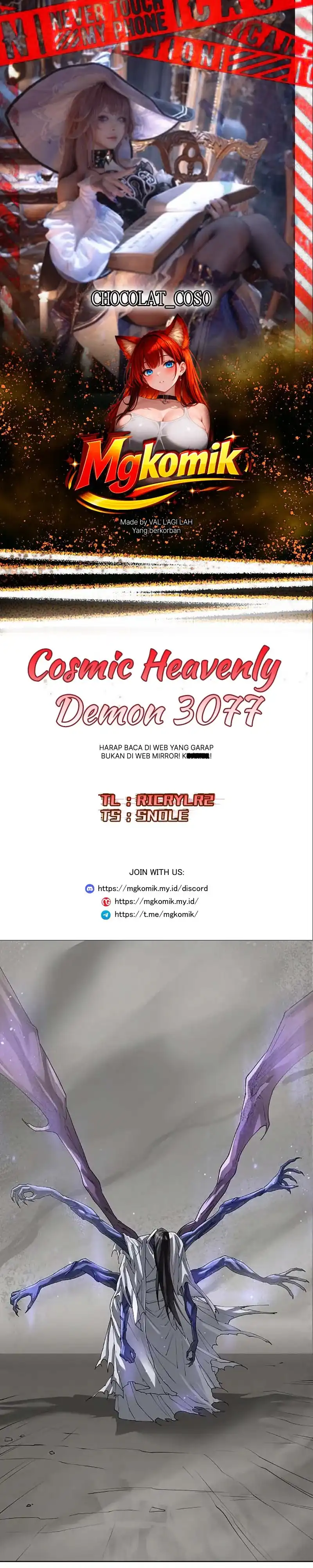 Cosmic Heavenly Demon 3077 Chapter 100 - Page 1
