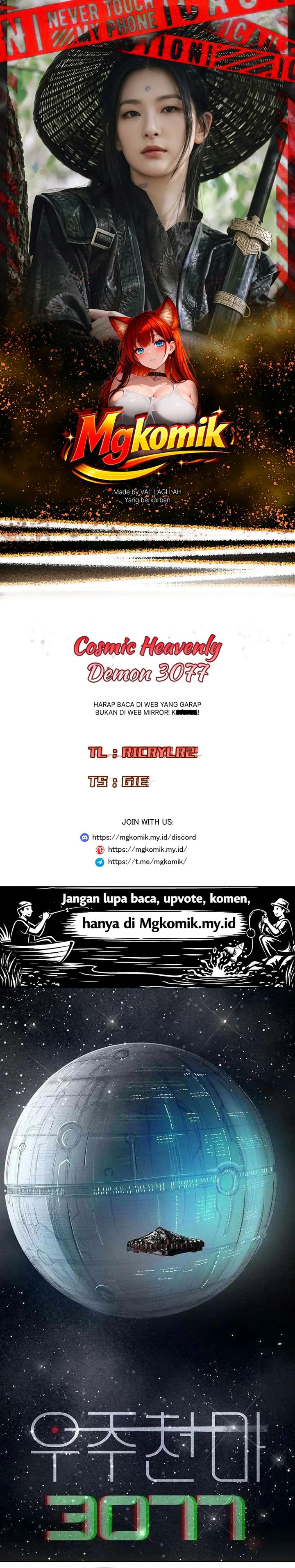 Baca Cosmic Heavenly Demon 3077 - Chapter 92 halaman 1