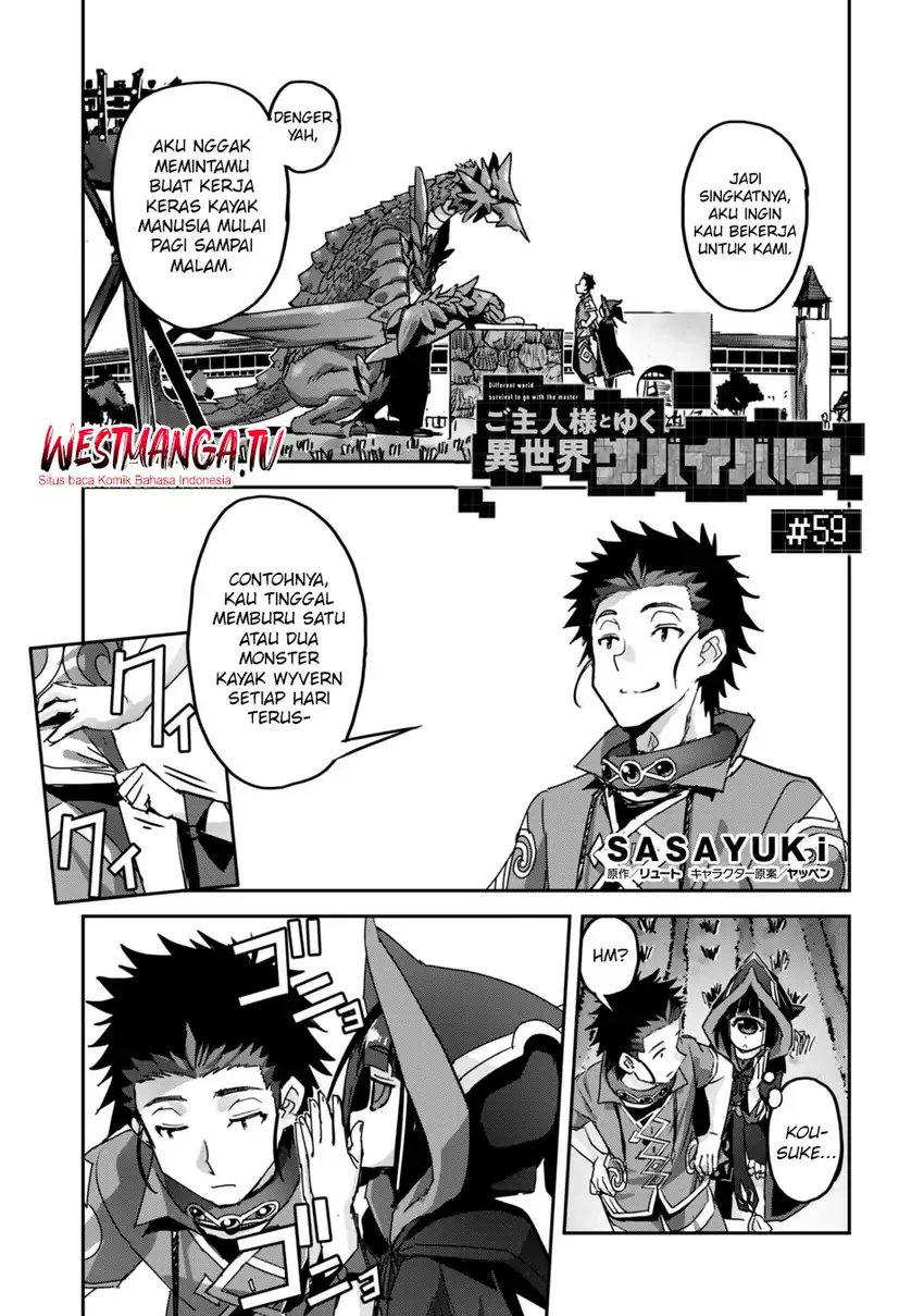 Baca Craft Game no Nouryoku de Isekai Kouryaku!! - Chapter 59 halaman 3