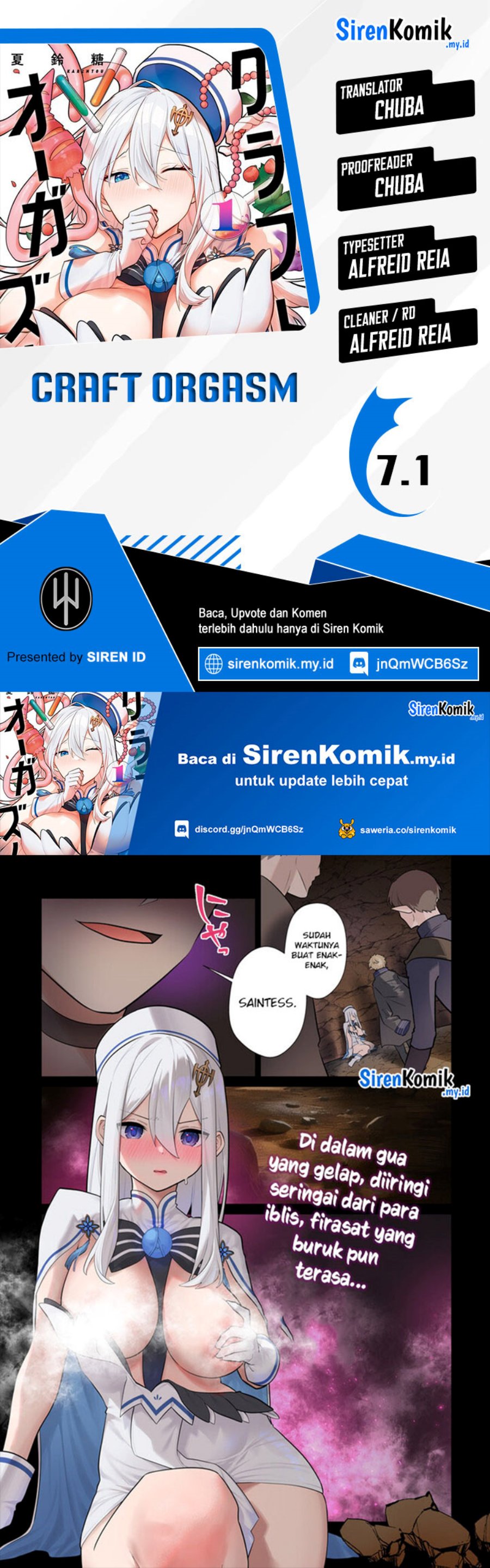 Baca Craft Orgasm - Chapter 7.1 halaman 1