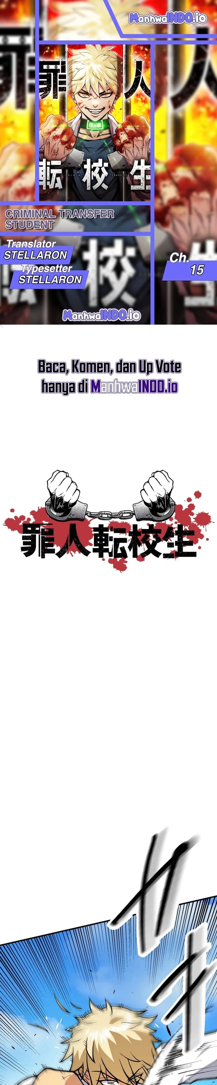 Baca Criminal Transfer Student - Chapter 15 halaman 1