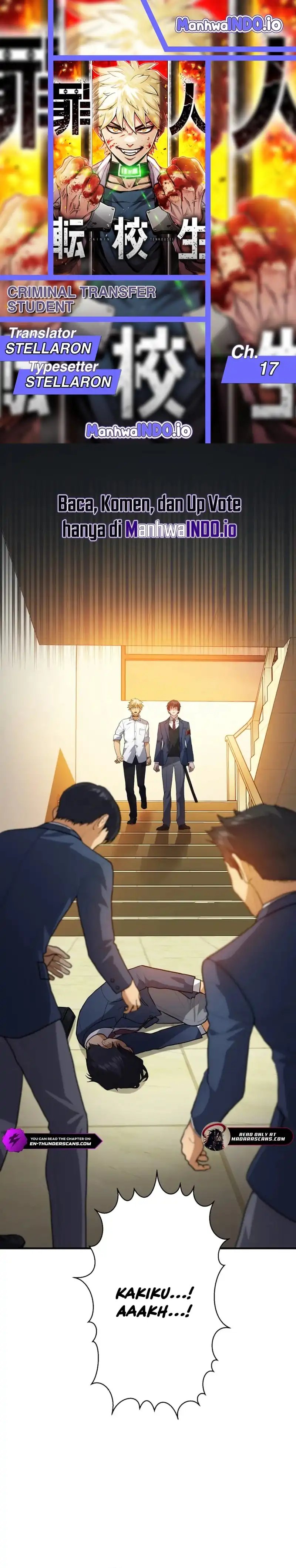 Baca Criminal Transfer Student - Chapter 17 halaman 1