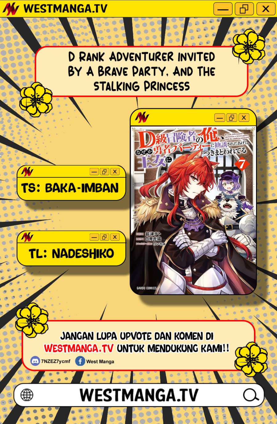 Baca D Rank Adventurer Invited By A Brave Party, And The Stalking Princess - Chapter 46 halaman 3