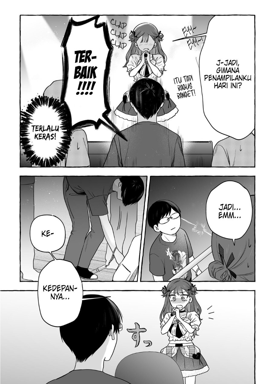 Baca Damedol to Sekai ni Hitori Dake no Fan (Serialization) - Chapter 51 halaman 9