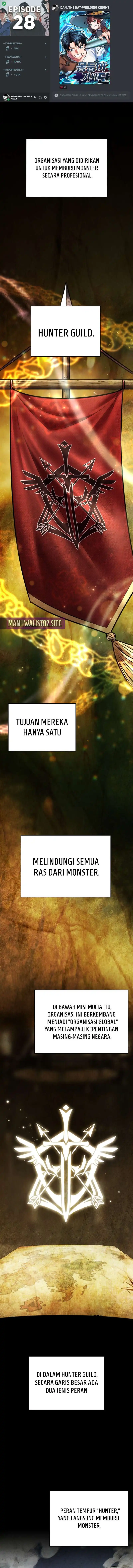 Baca Dan, the Bat-Wielding Knight - Chapter 28 halaman 1