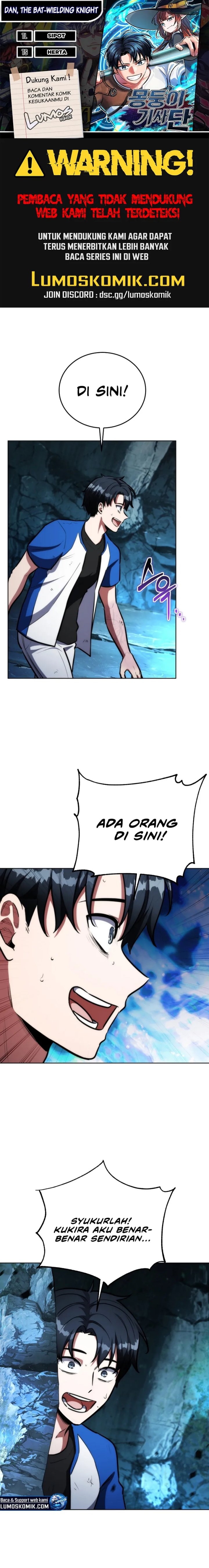 Baca Dan, the Bat-Wielding Knight - Chapter 3 halaman 1